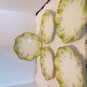 Antique Limoges Desert Plates